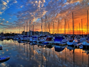 sea, Yachts, Keja, Great Sunsets