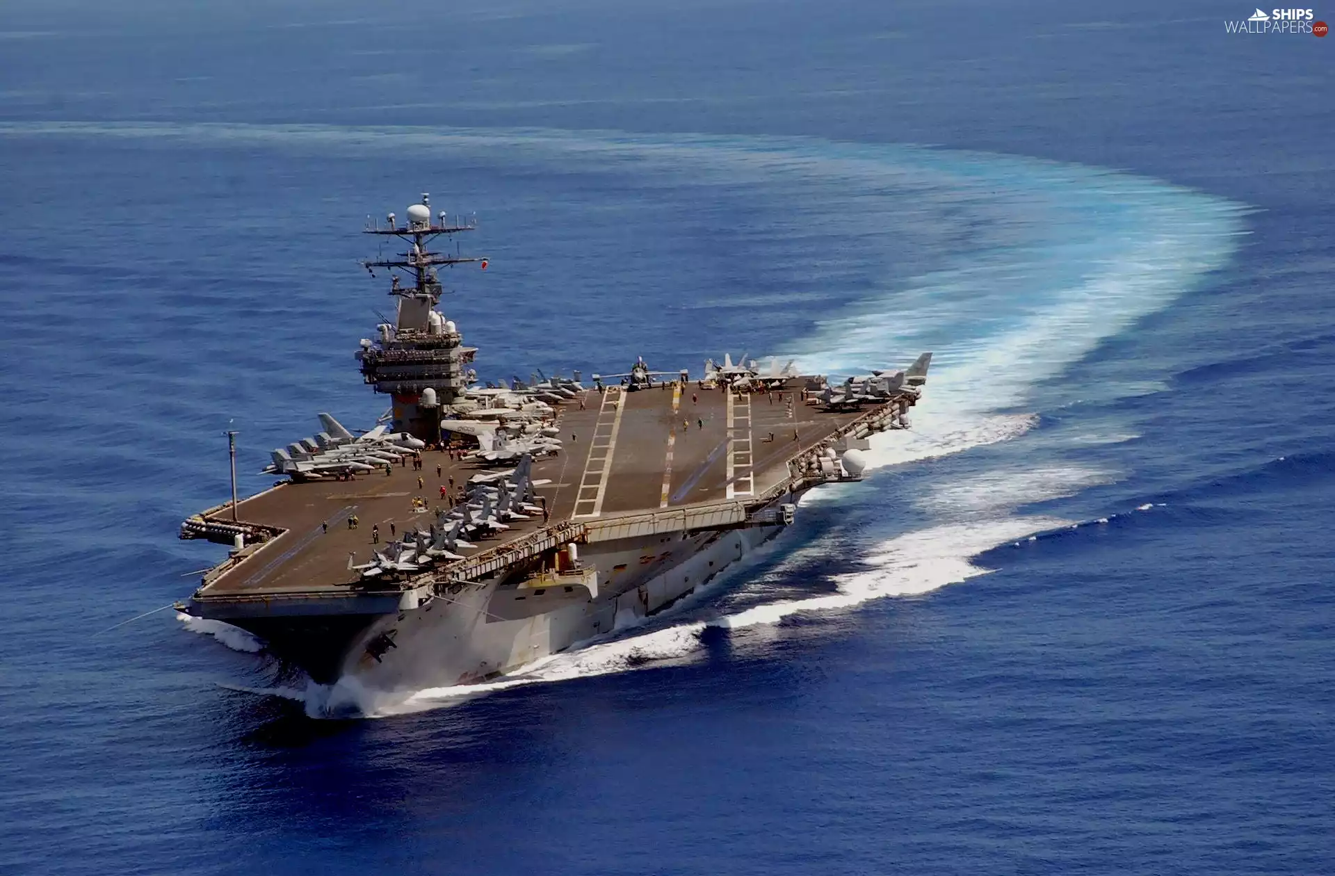 USS Carl Vinson, aircraft carrier, atomic