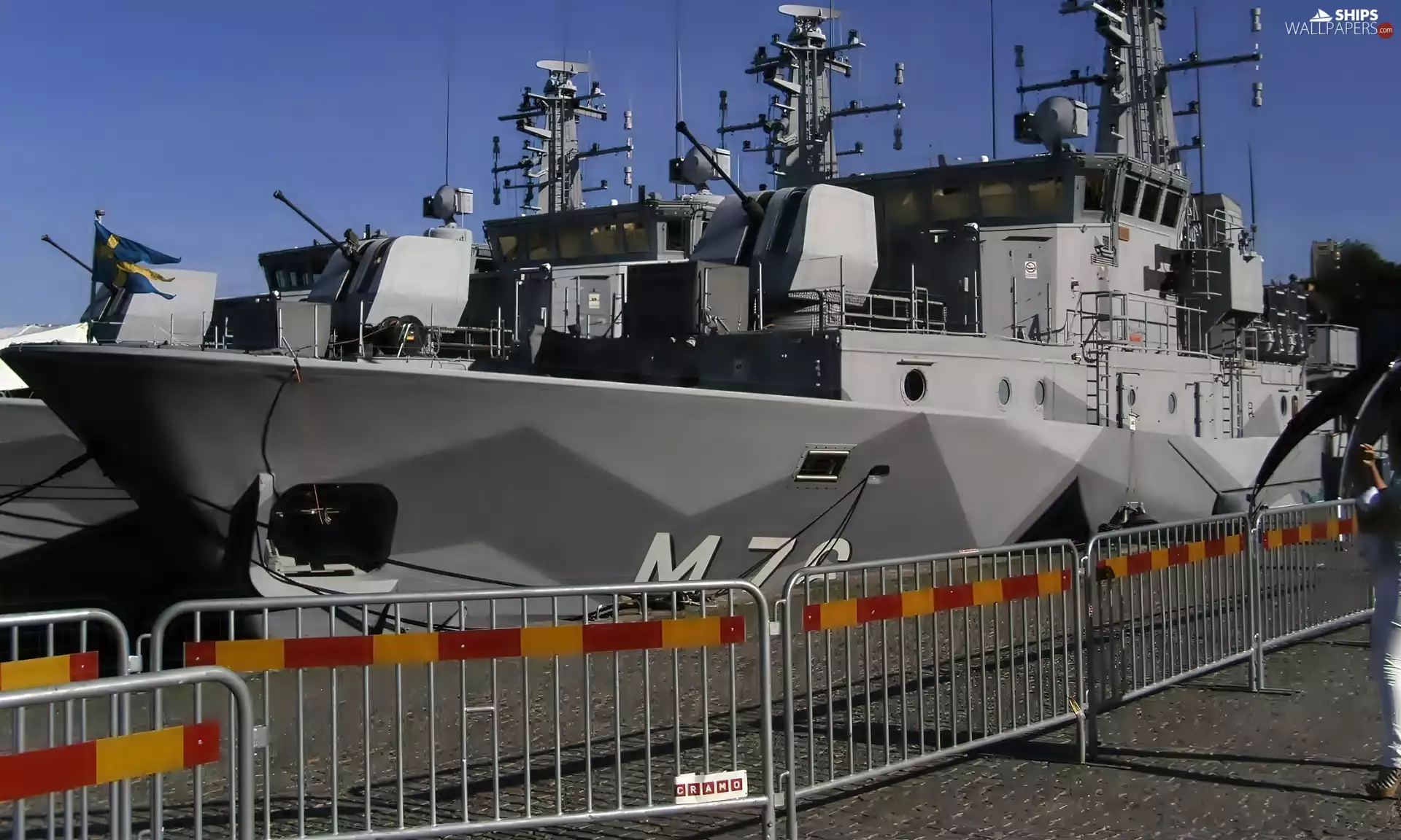 Ship, coast, crash barrier, Military truck