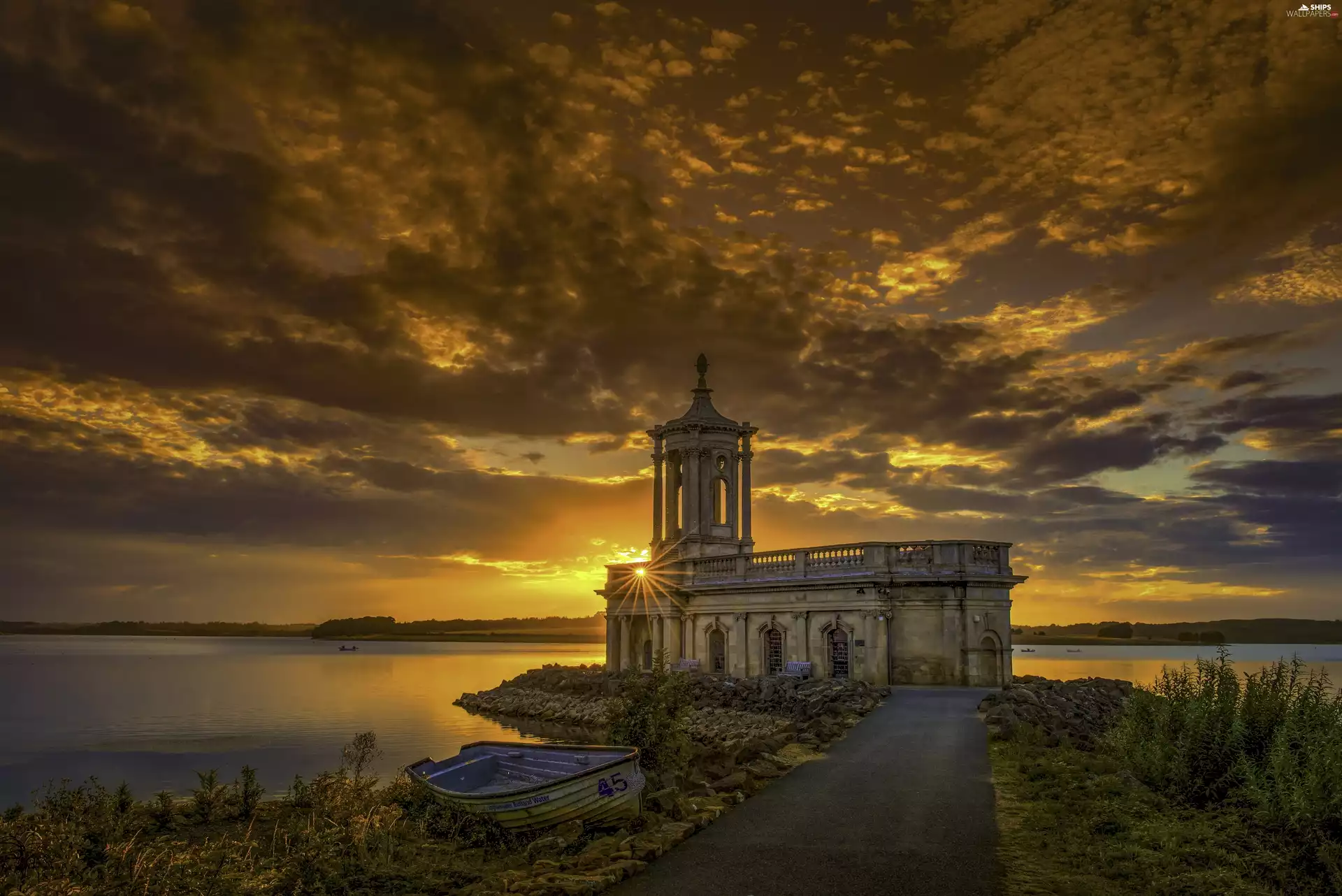 Great Sunsets, Buldings, Boat