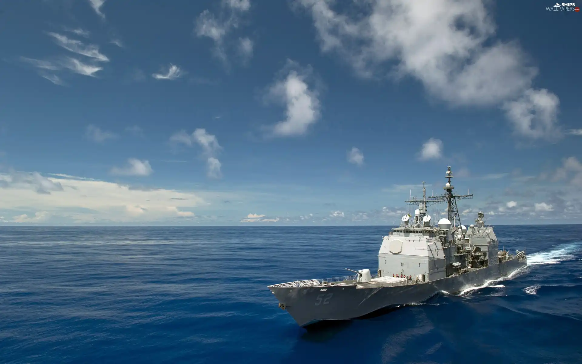 Ship, sea, clouds, Military truck