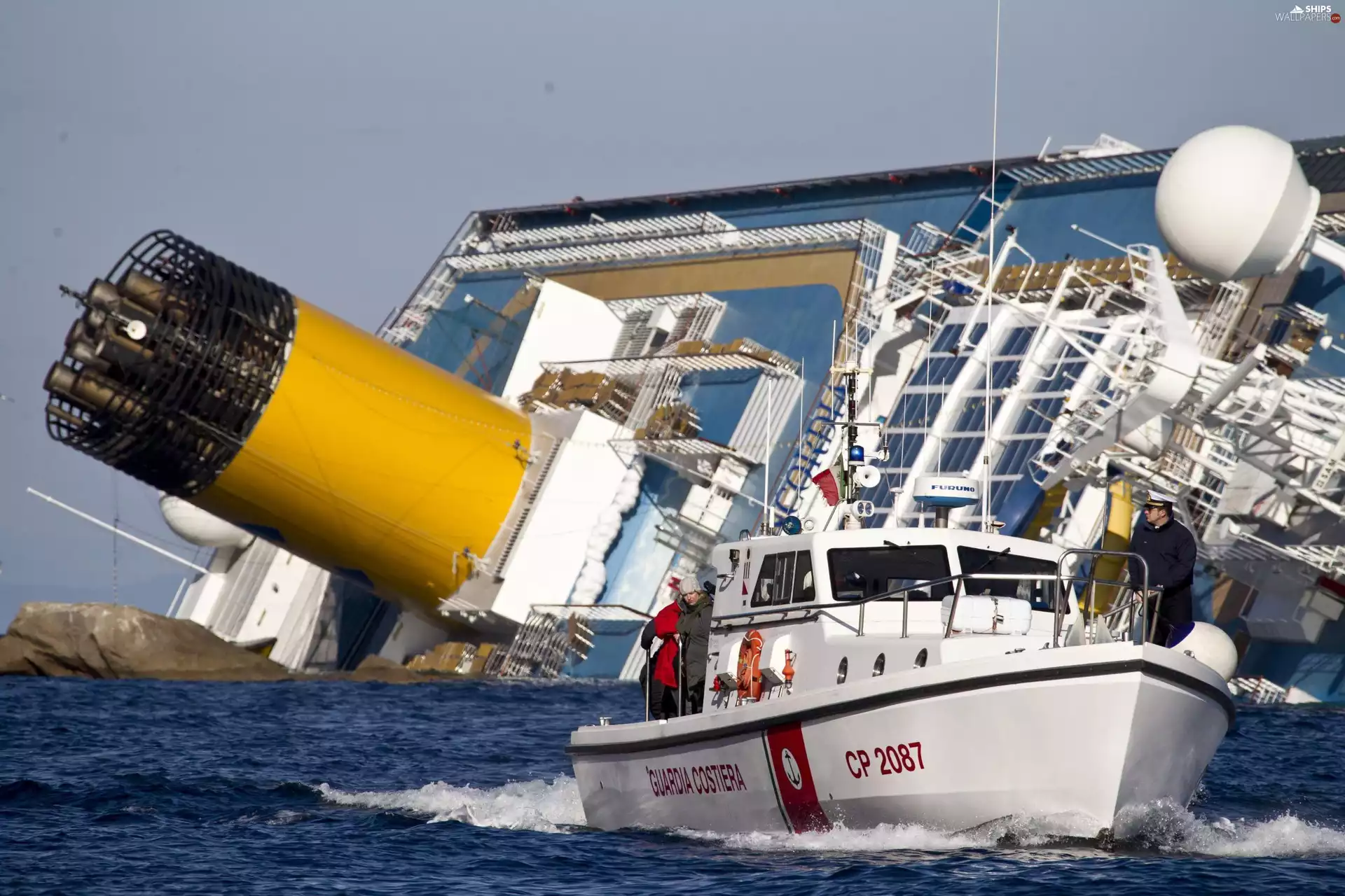 watch, The Coast, Costa Concordia, Motor boat, cruise