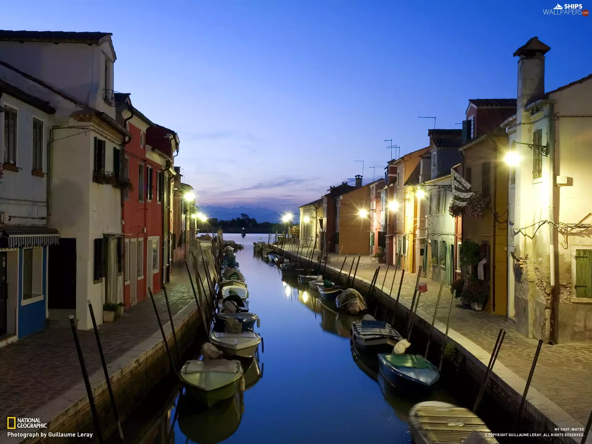 Houses, Venice, boats
