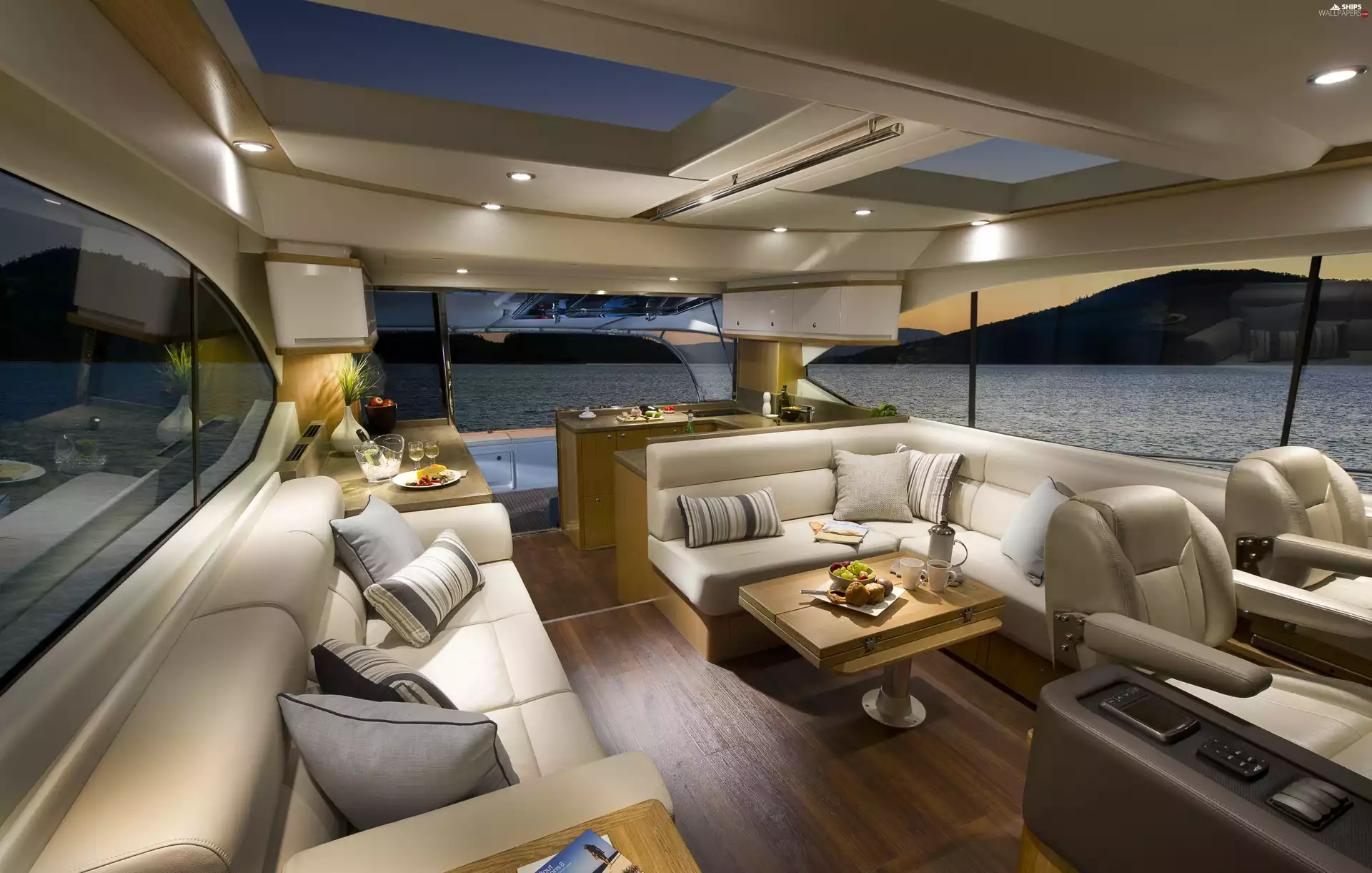 interior, Yacht