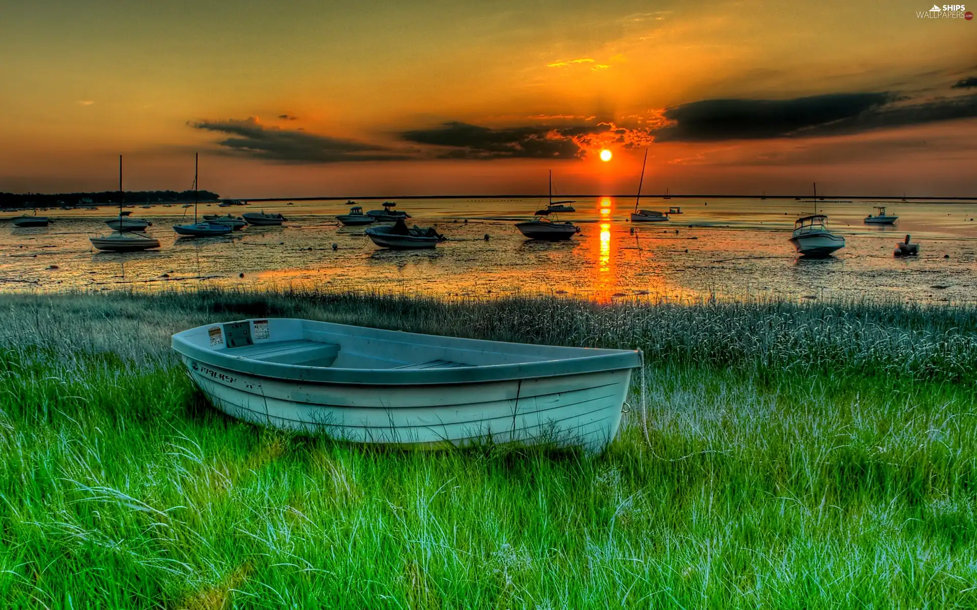 boats, lake