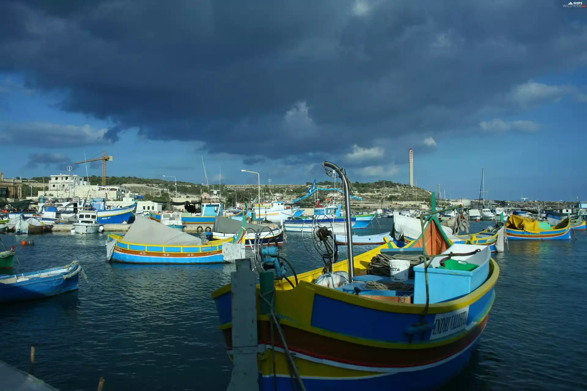 Malta, boats