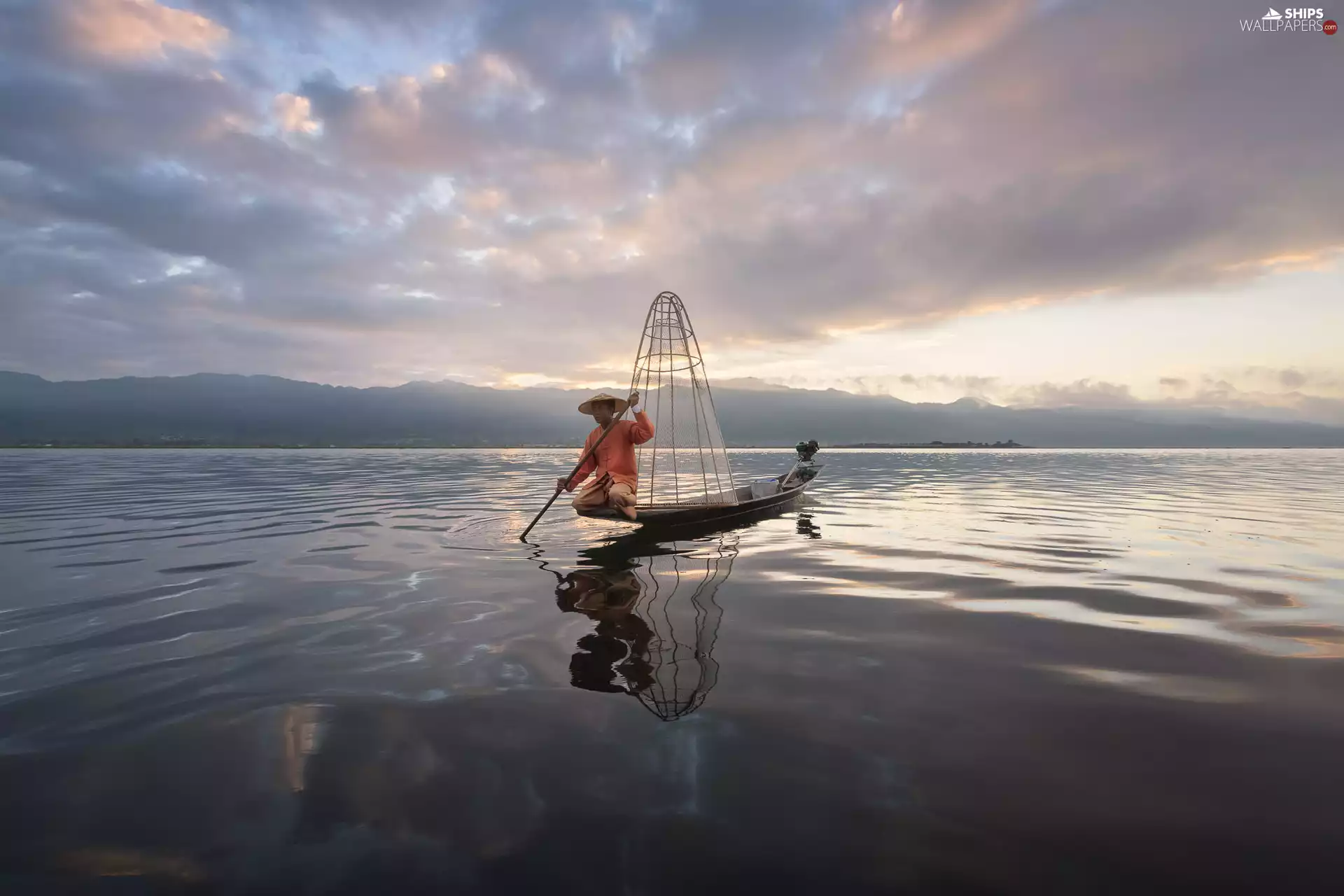 sea, fisherman, a man, bath-tub