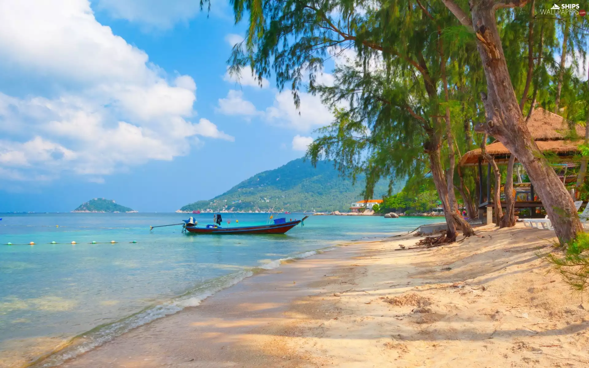 Mountains, sea, Beaches