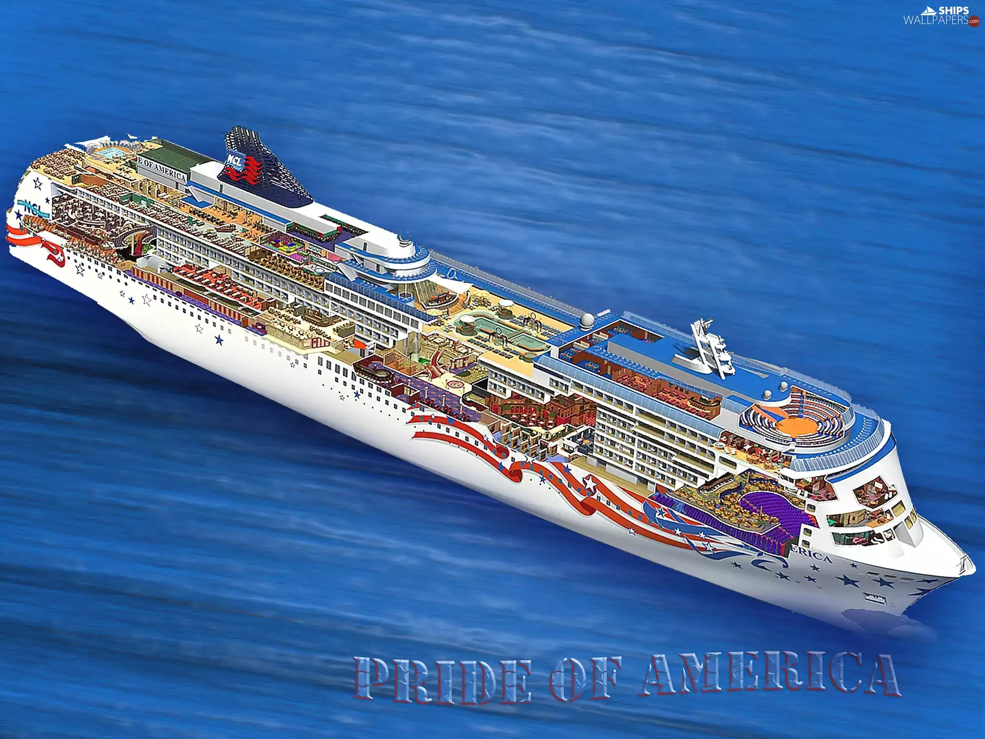 Pride Of America, model, schema