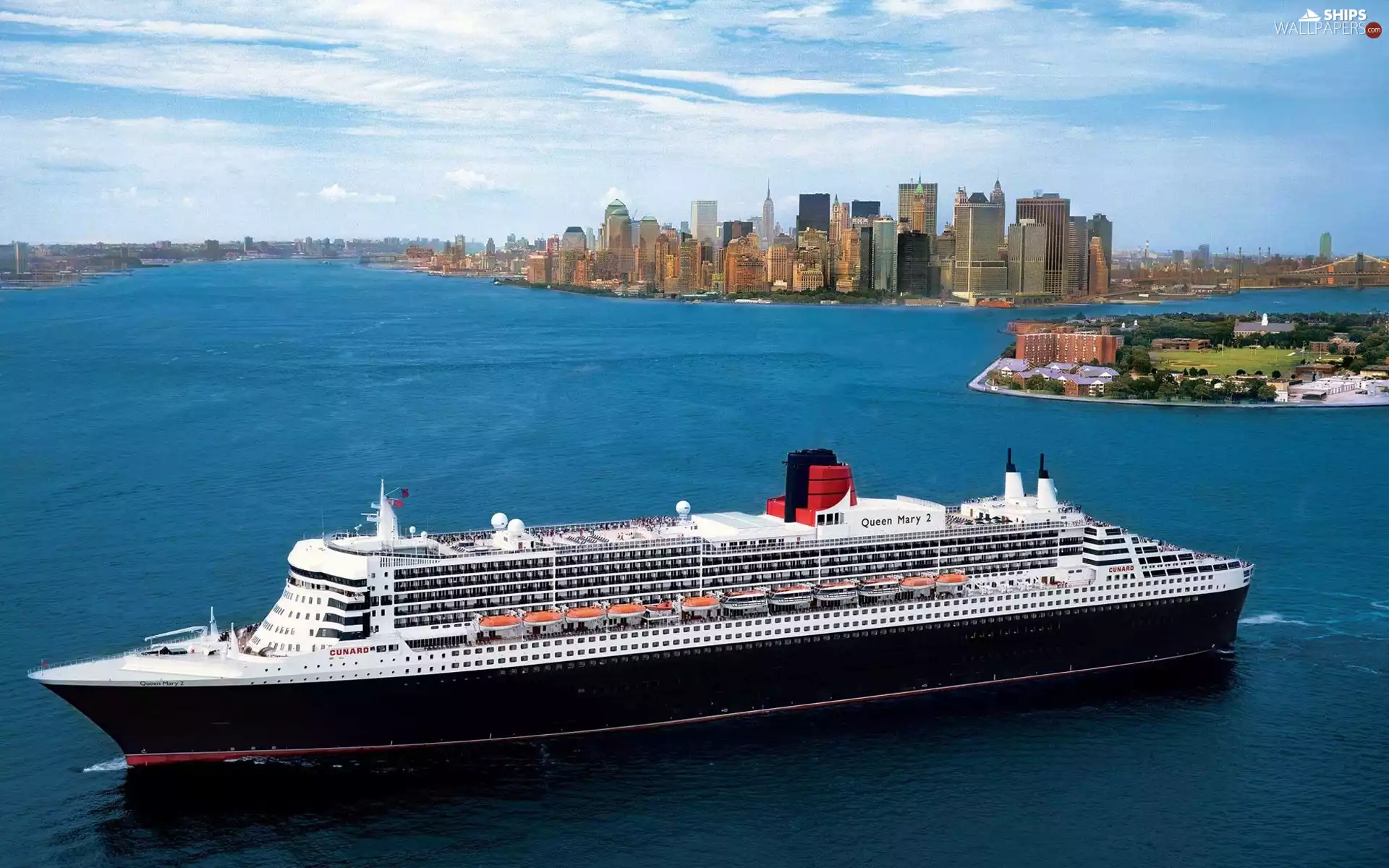 Queen, panorama, town, Mary 2