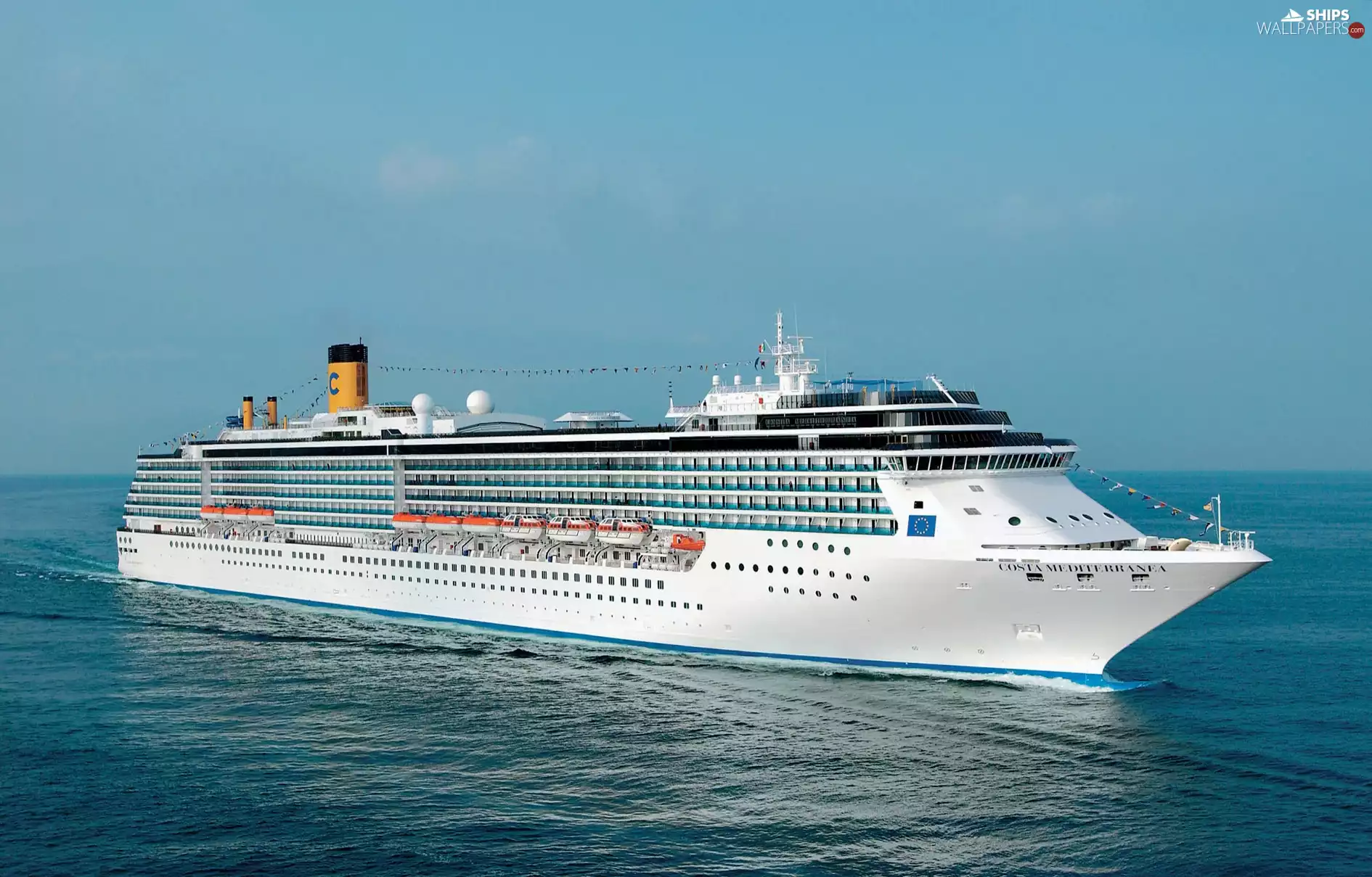 Ship, Costa, Mediterranea, passenger