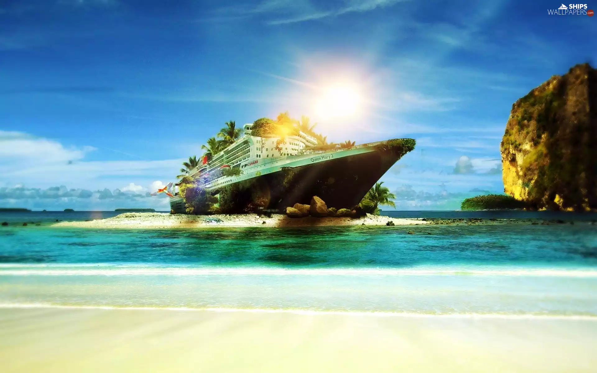 Ship, Queen, Mary 2, cruise