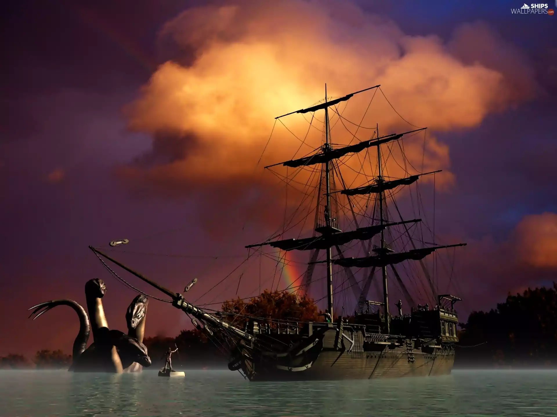 Great Rainbows, sailing vessel, Hydra