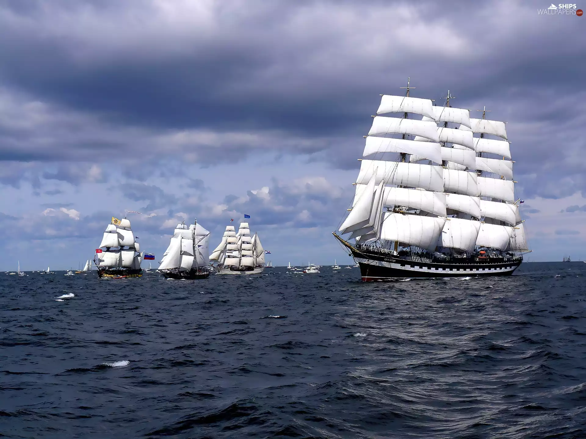 Sailing Ships, Kruzenshtern, rally