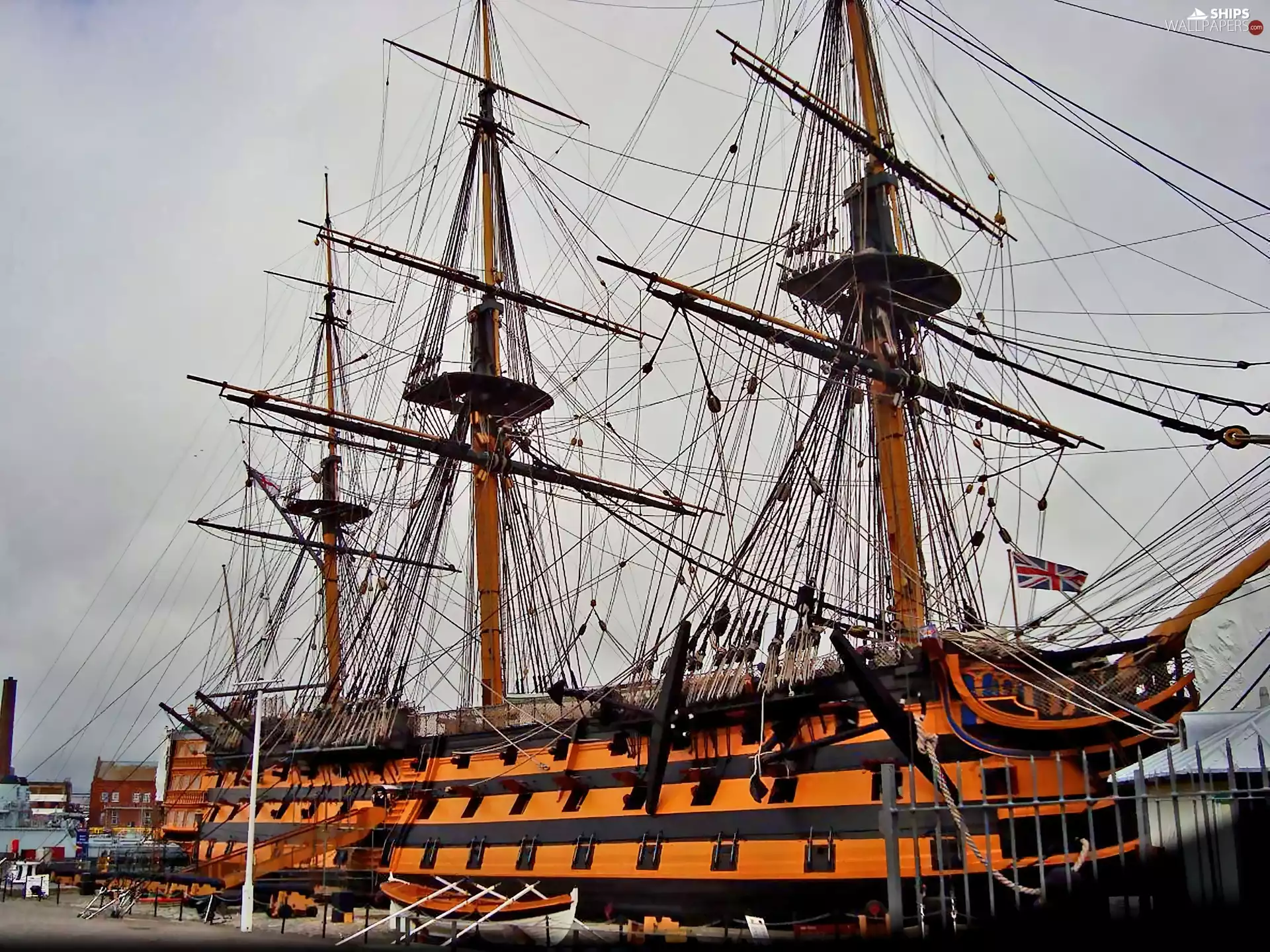 border, HMS Victory, Right
