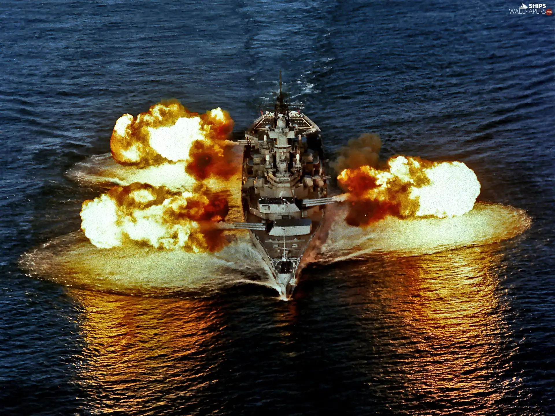 artillery, USS New Jersey, salvation