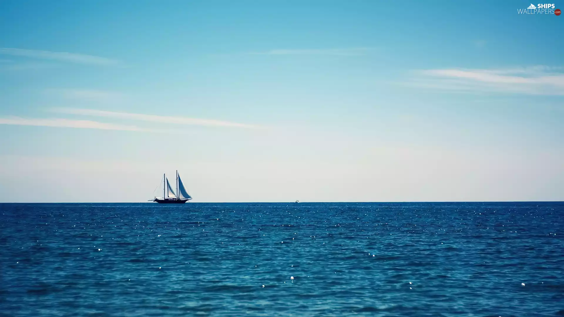 sea, sailing vessel