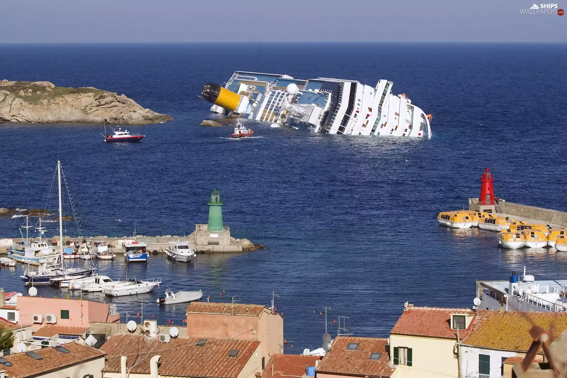 Costa Concordia, sinking, Ship