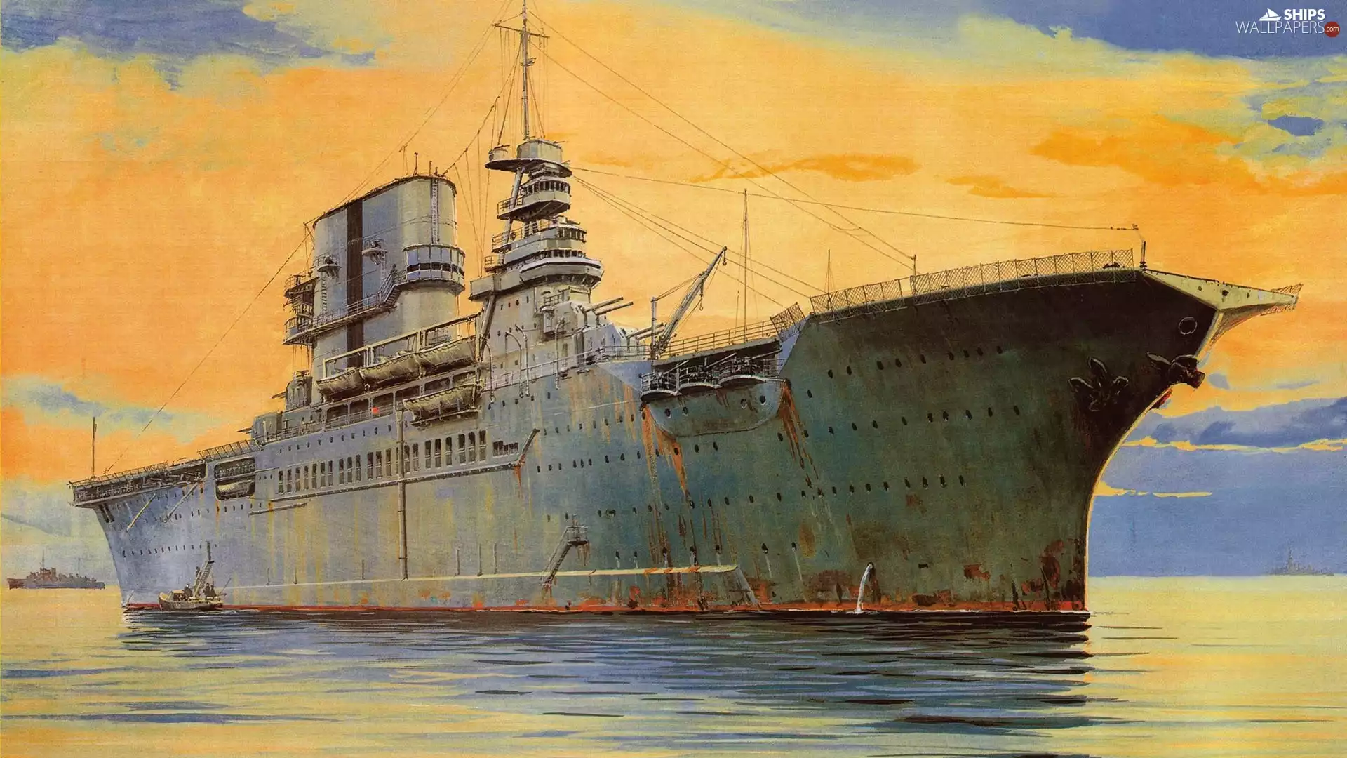 Military truck, sea, Ship