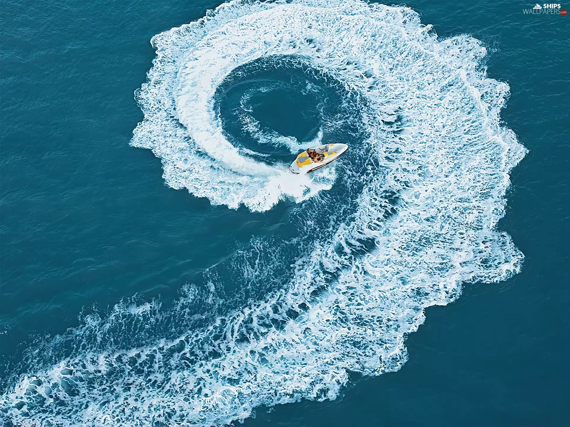 Motor boat good skill