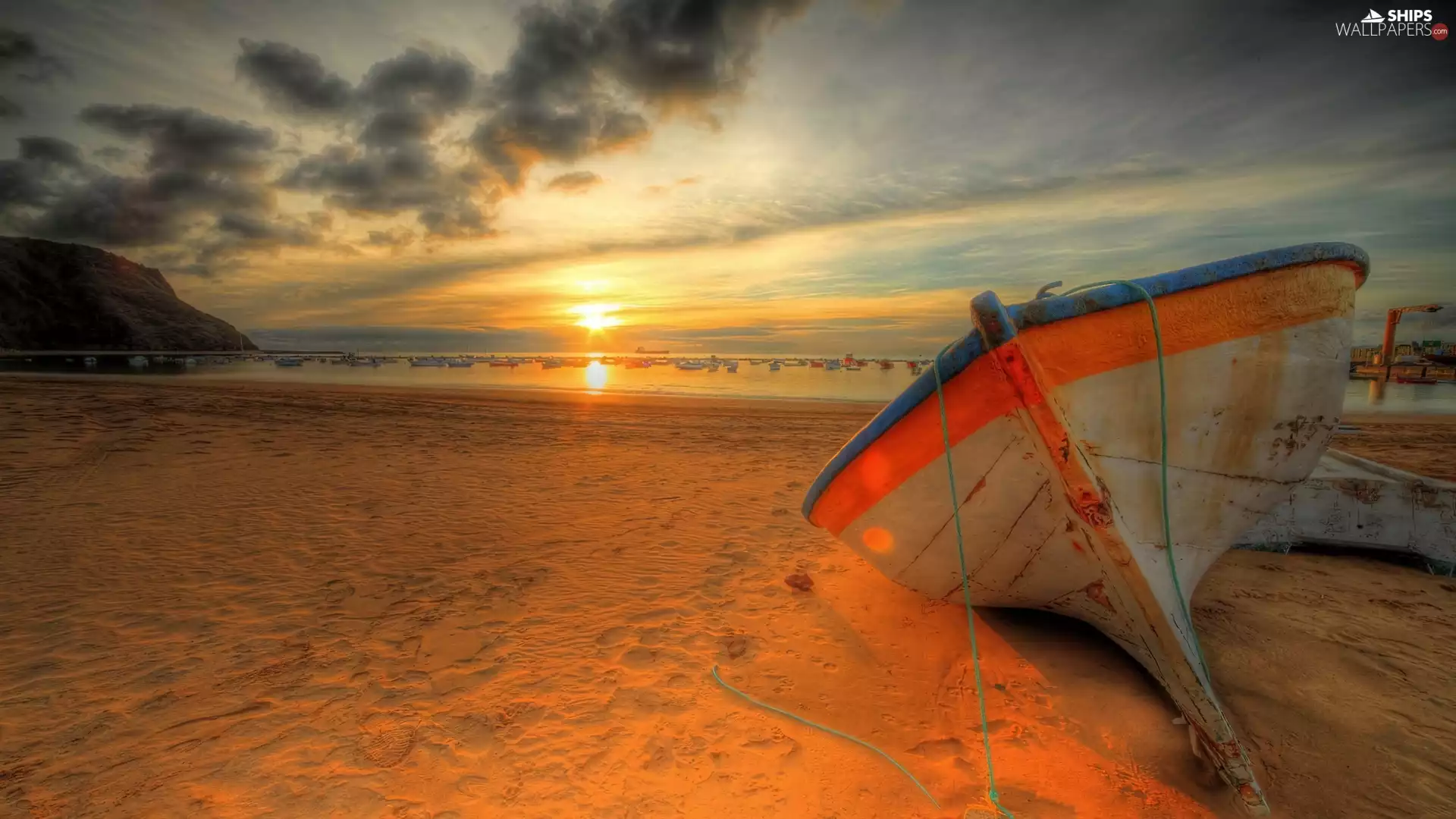 west, sun, sea, Boat, Beaches