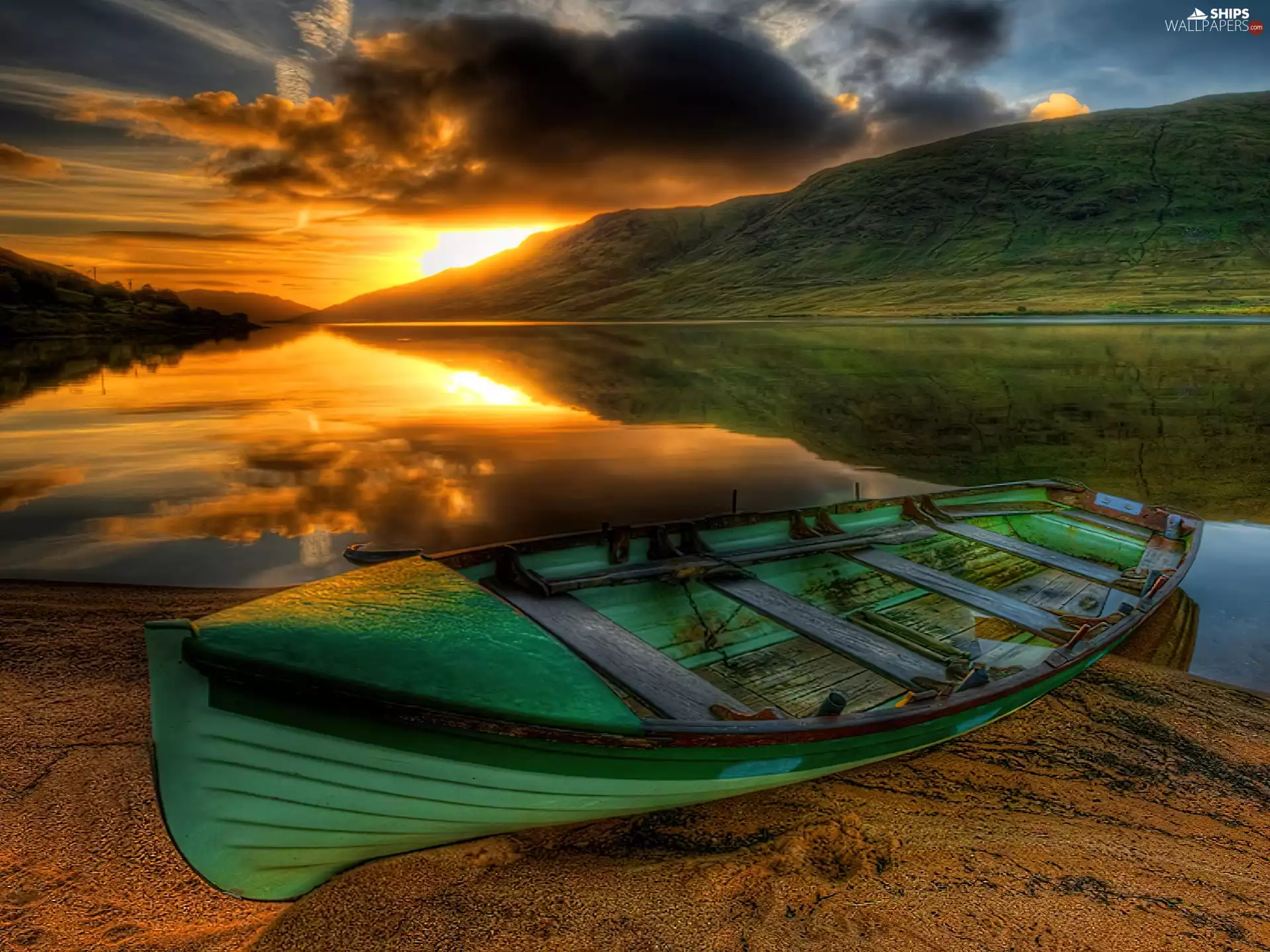 west, River, Lajb, sun