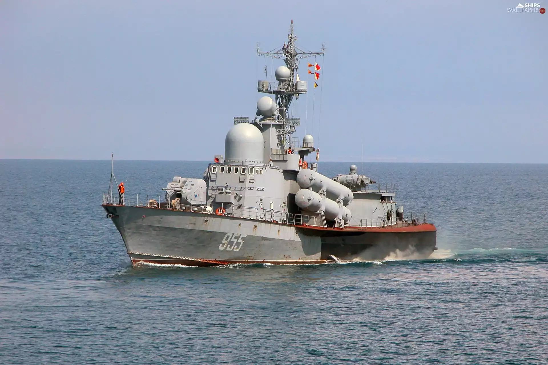 sea, Ship, Military truck