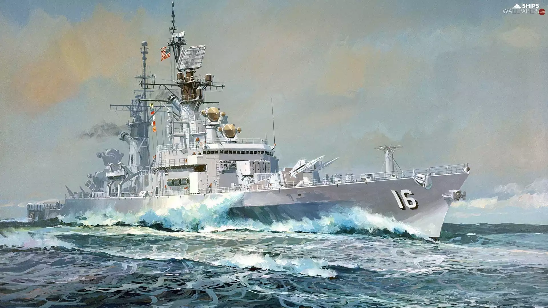 sea, Ship, Military truck