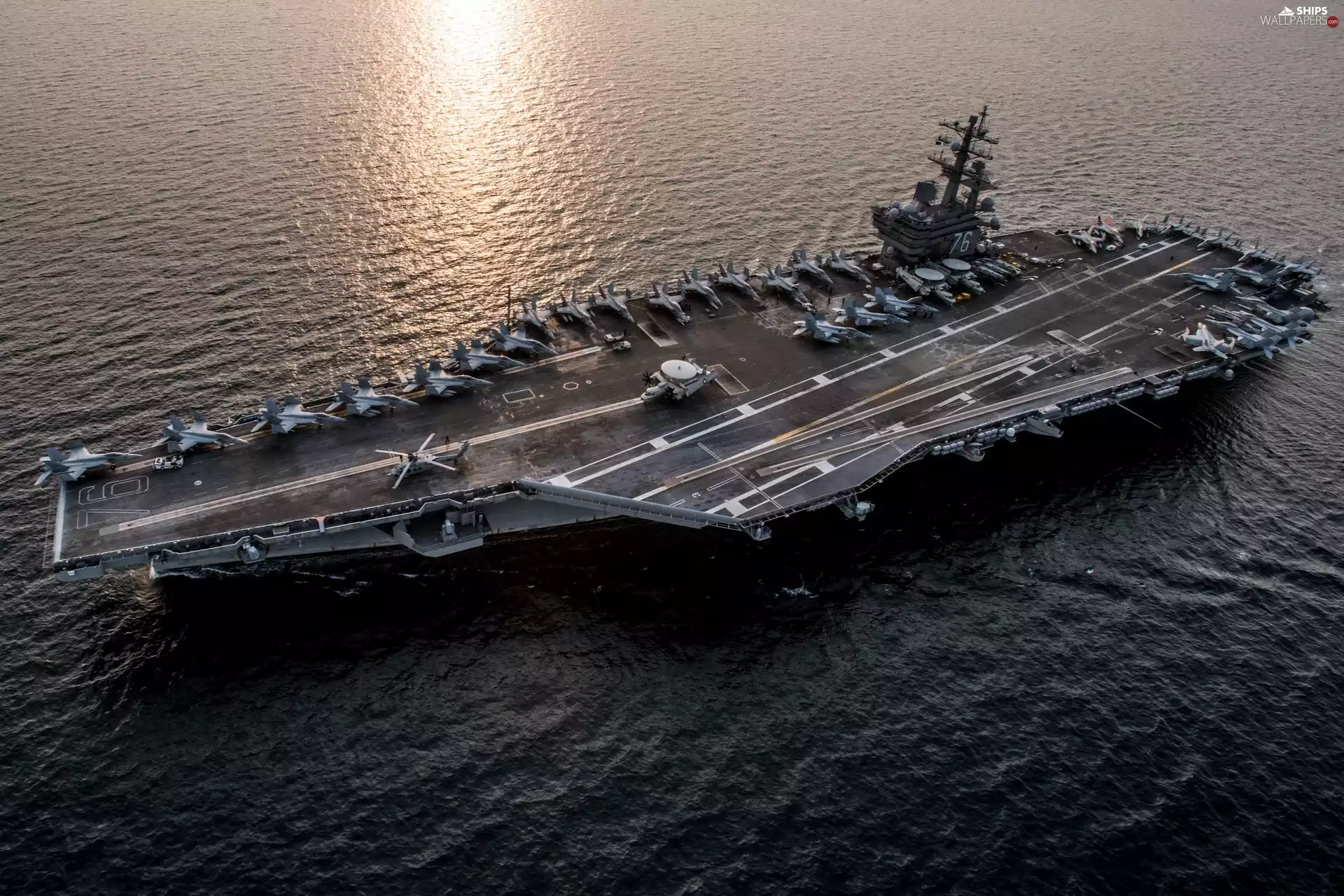 aircraft carrier, USS Ronald Reagan (CVN 76)