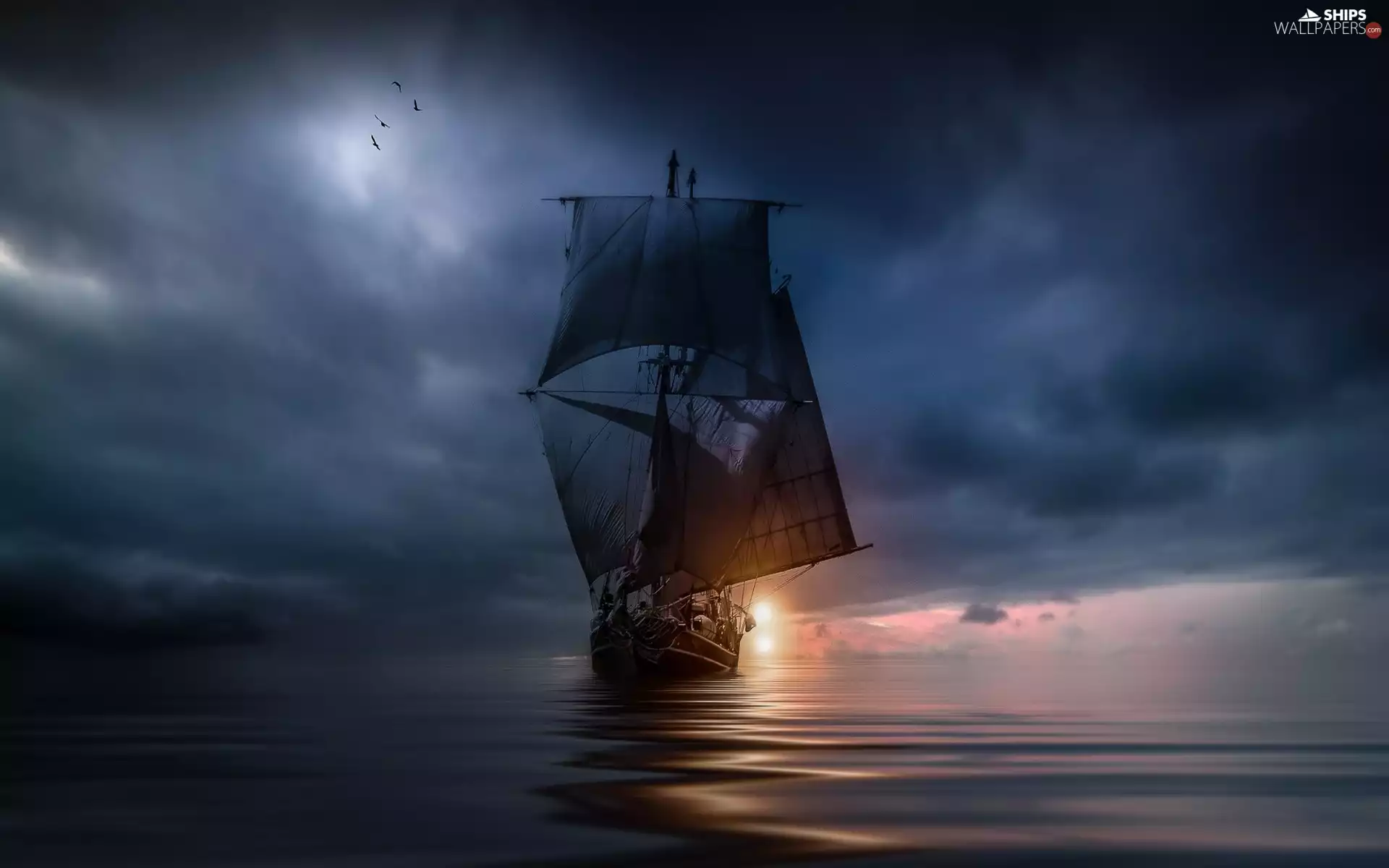 Great Sunsets, sailing vessel