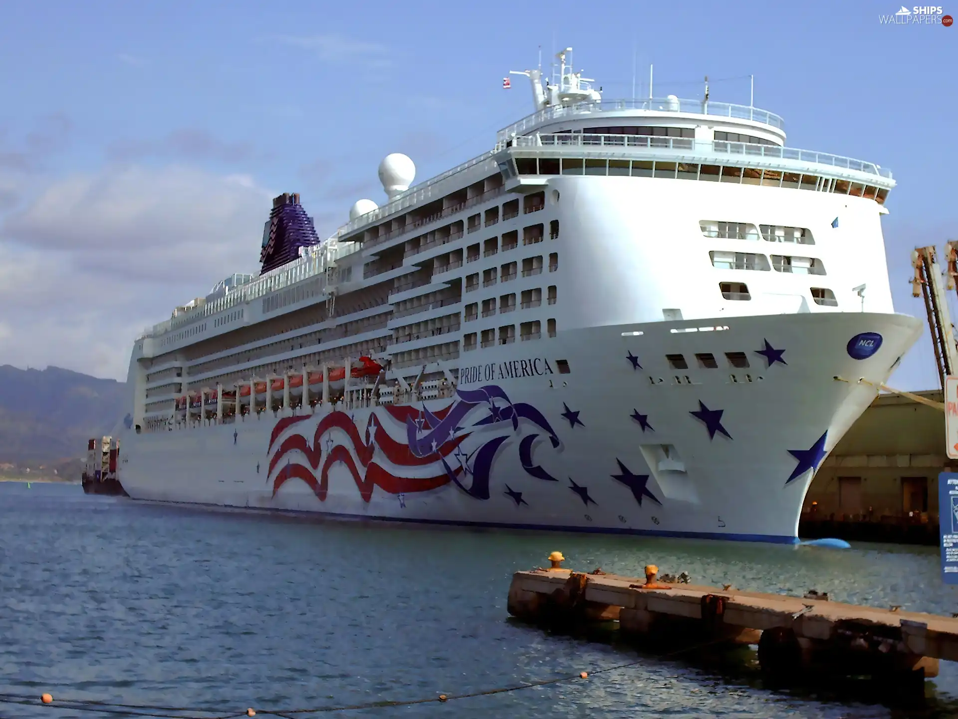 Pride Of America, wharf