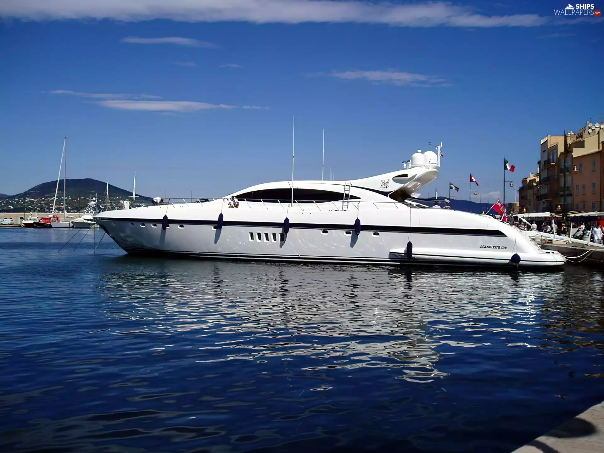 Yacht, Beatyfull, White