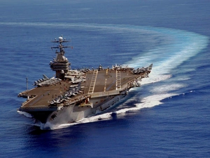 USS Carl Vinson, aircraft carrier, atomic