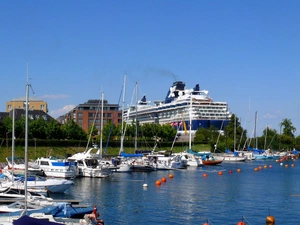 sea, motorboat, boats, Gulf