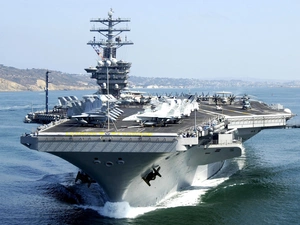 aircraft carrier, Ship, Military truck