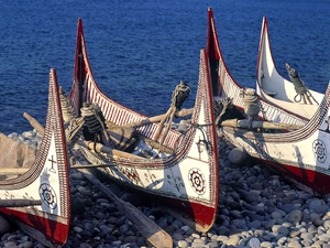 Boats, coast