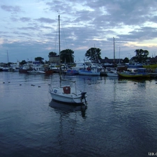 fishing, jastarnia, port