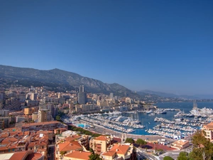 panorama, Coast, Marina, Monaco