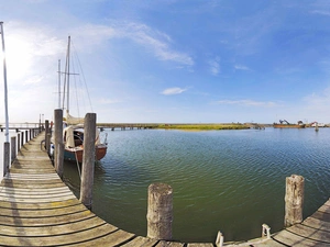 pier, boats, Motor boat, water