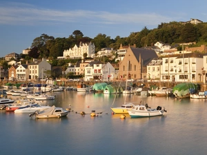 sea, boats, motorboat, Coast