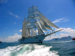 Star Clipper, modern, sailing vessel