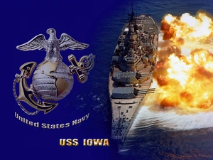 United States Navy, salvation, Board, USS Iowa