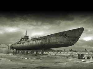 bath-tub, Slip, port, underwater