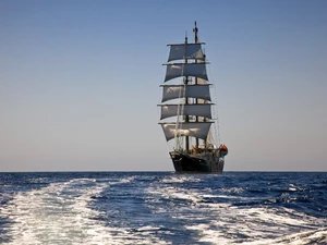 sea, sailing vessel