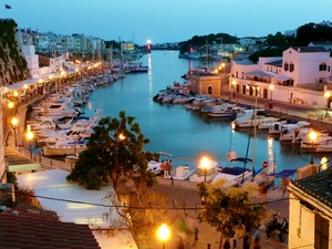 Town, Spain, Yachts, Ciutadella