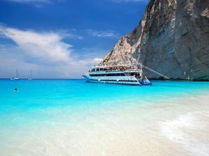 Greece, Ship, Yachts, wreck Bay